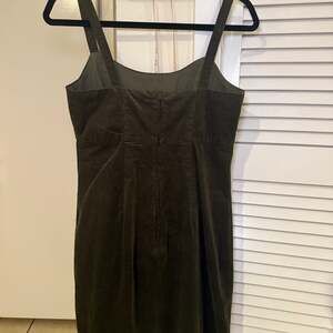 Copper Key Juniors Large Forest Green Micro Corduroy Jumper Mini Dress